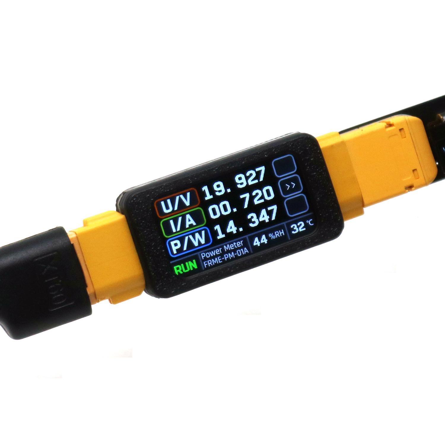Drone Battery Voltage Checker - مقياس الجهد والتيار ثنائي الاتجاه XT60