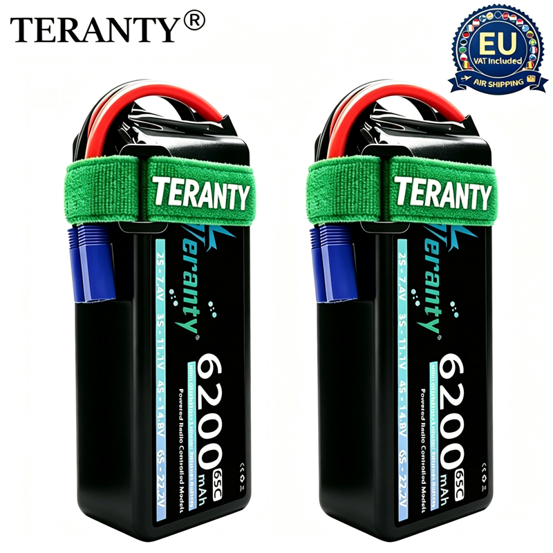 بطارية ليثيوم بوليمر TERANTY 6 - مراجعة Drone Battery 6S وسعره