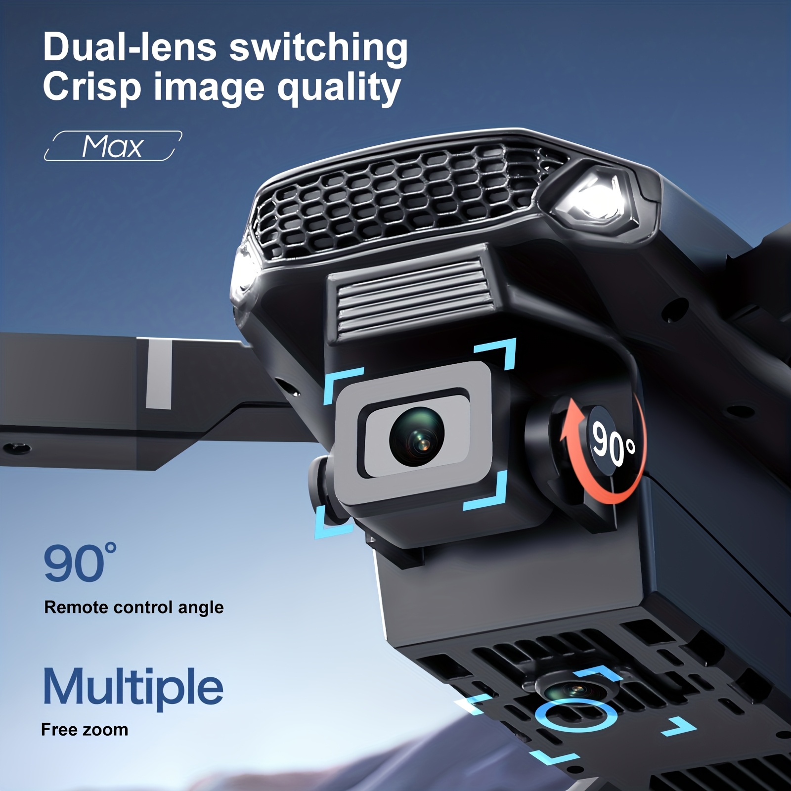طائرة بدون طيار E88PRO MAX الق - مراجعة Drone Battery Box وسعره