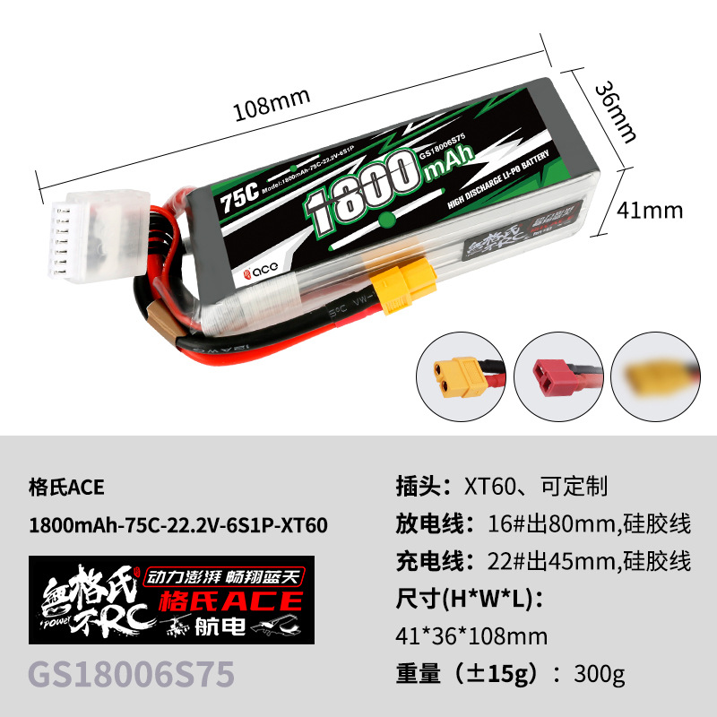 قطعتان من بطارية Gens ACE ليثي - مراجعة Drone Battery Lipo وسعره