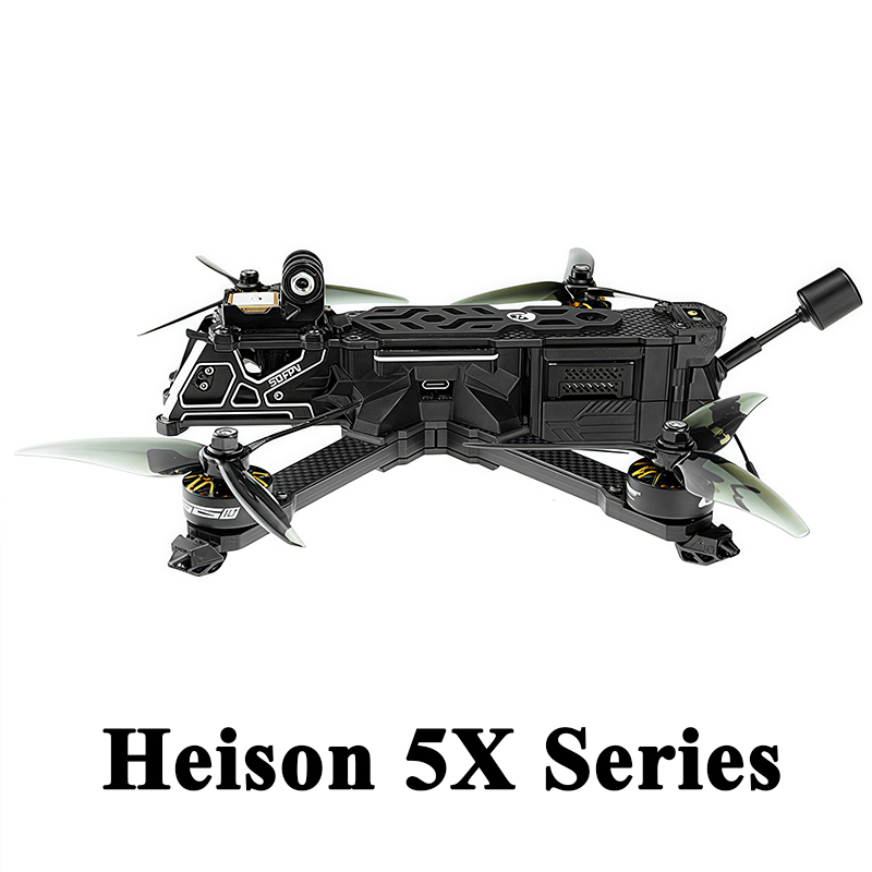 طائرة بدون طيار SQFPV Heison 5 - مراجعة Drone Battery 6S وسعره