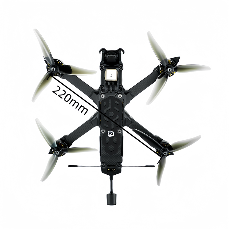 طائرة بدون طيار SQFPV Heison 5 - مراجعة Drone Battery 6S وسعره