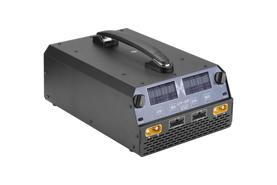 شاحن/مفرغ ذكي ثنائي القناة EV- - مراجعة Drone Battery Lipo وسعره